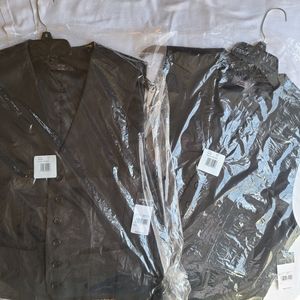 *NEW* TWO Arrow USA 1851 Men's Suit Vests (S)